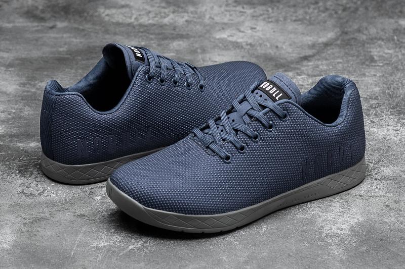 Men's Nobull Arctic Gum Trainers Navy | SG Q2259M